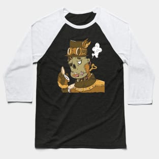 Funny Zombie - Steampunk Fashion Baseball T-Shirt